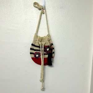 The Sak Women's Floral Knitted Bag